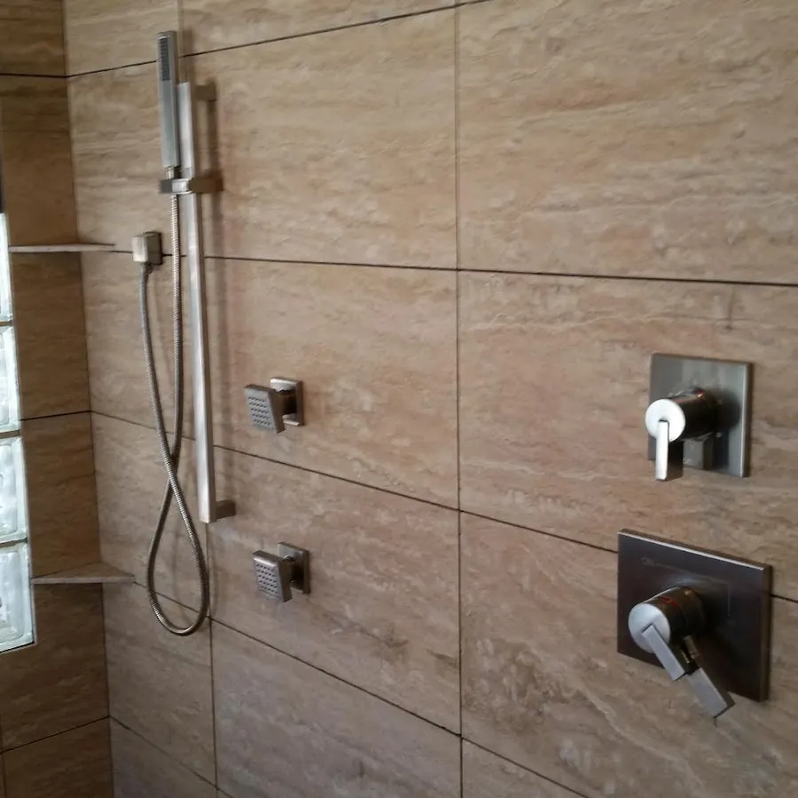 Shower fixture installation for Frozen Pipe Repair in Winston